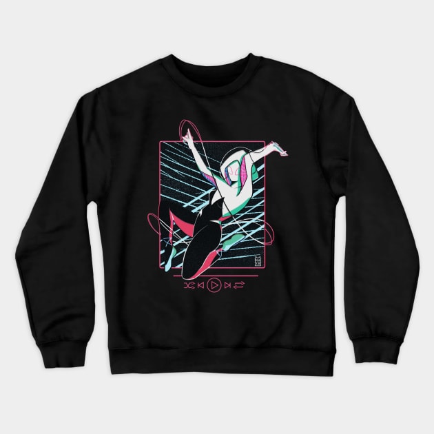 Spider Gwen Crewneck Sweatshirt by nay__b